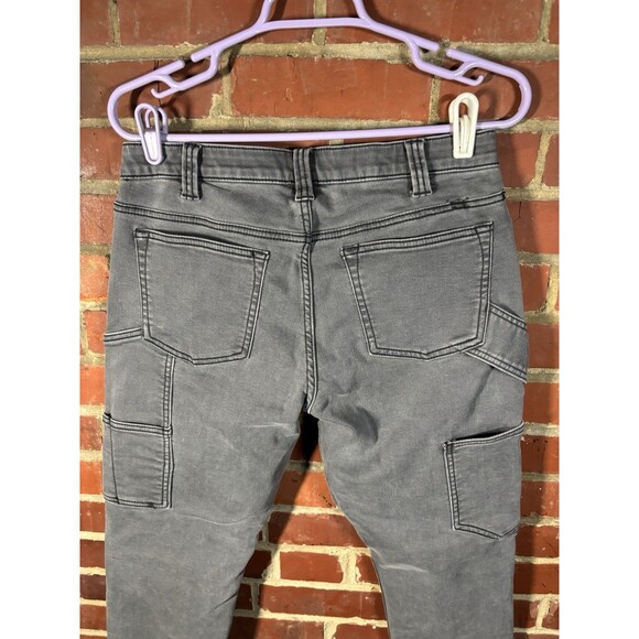 Dovetail Workwear Maven X Thermal Denim Grey Womens Pants Size 6 Inseam 27.5 - Picture 5 of 10